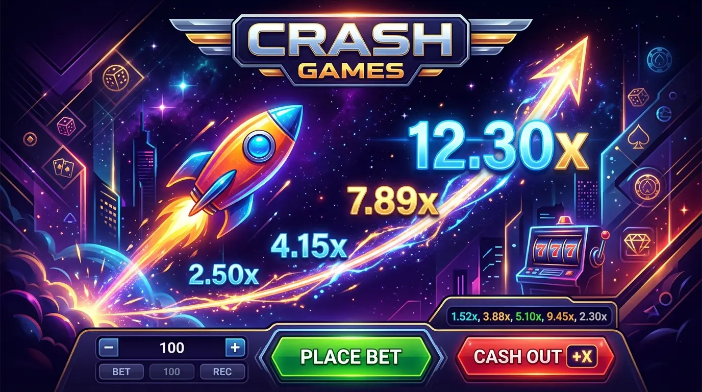 Powbet Crash Spiele